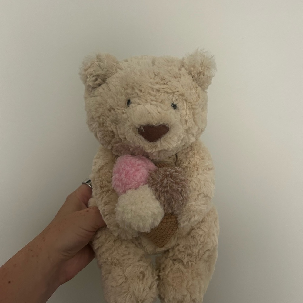 Jellycat Bartholomew Bear Ice Cream